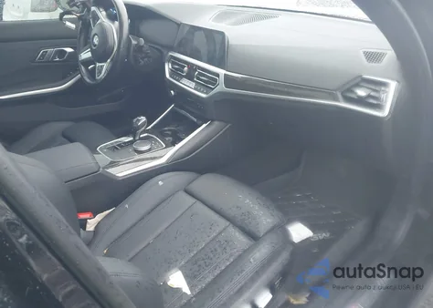 2021 BMW 3 Series 330E из США, поврежденный, VIN 3MW5P7J02M8B75822